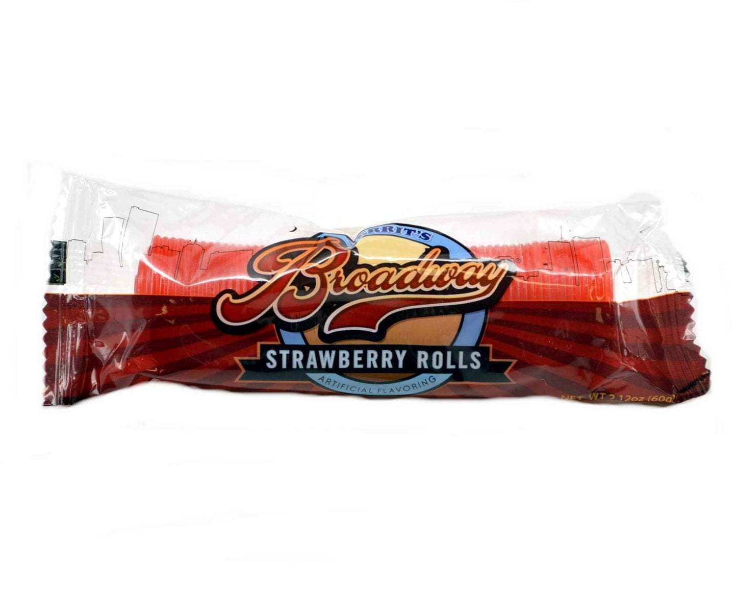 Broadway Strawberry Licorice Rolls - CandyFavorites
