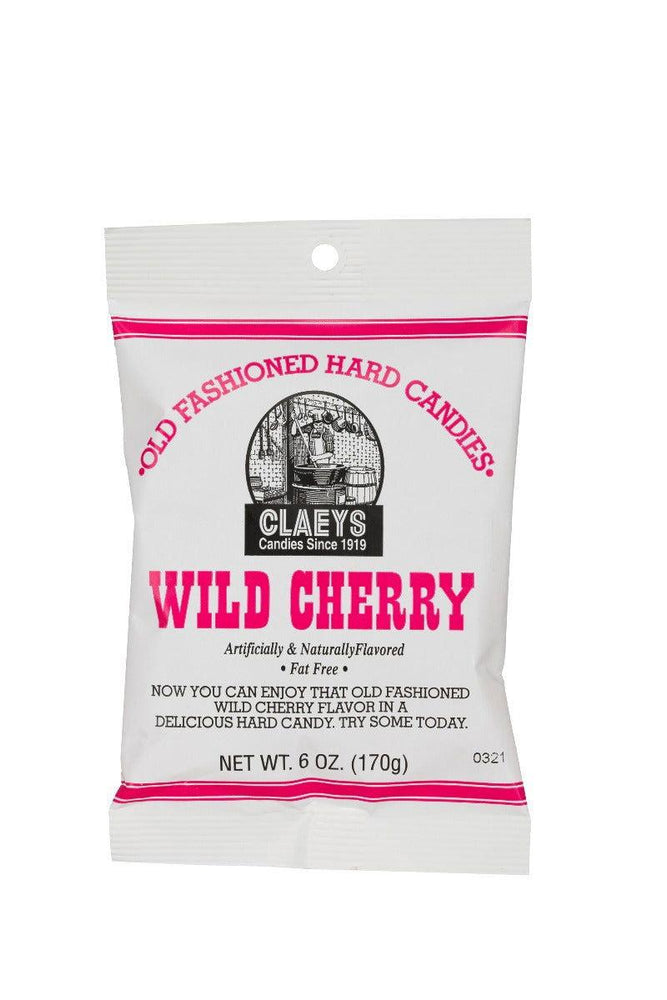 Claeys Wild Cherry Old Fashioned Hard Candy - CandyFavorites