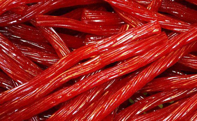 Red Licorice Twists - CandyFavorites