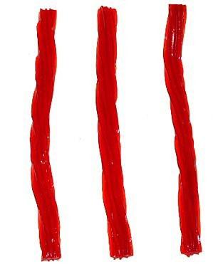 Red Licorice Twists - CandyFavorites