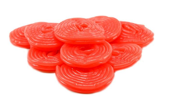 Strawberry Licorice Wheels - CandyFavorites