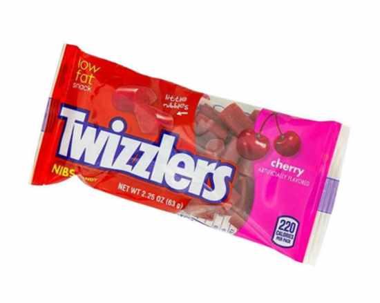 Twizzlers Nibs Red Licorice Bites - CandyFavorites